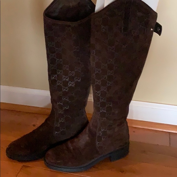 gucci signature boots
